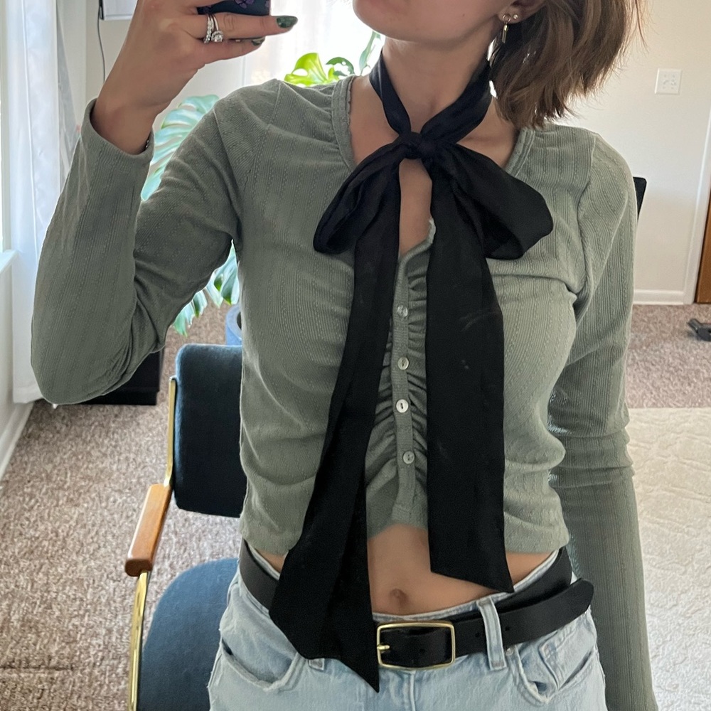 Calvin Klein Black Scarf